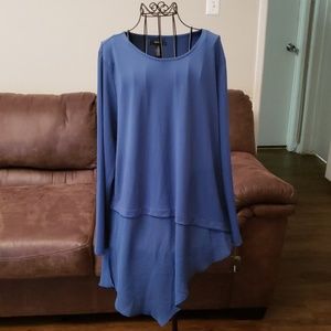 Alfani Mixed Media blouse